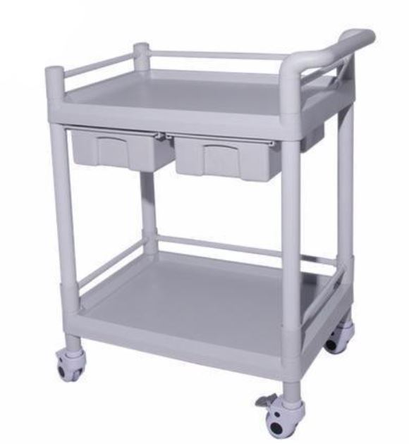 Carro para instrumental y equipo medico