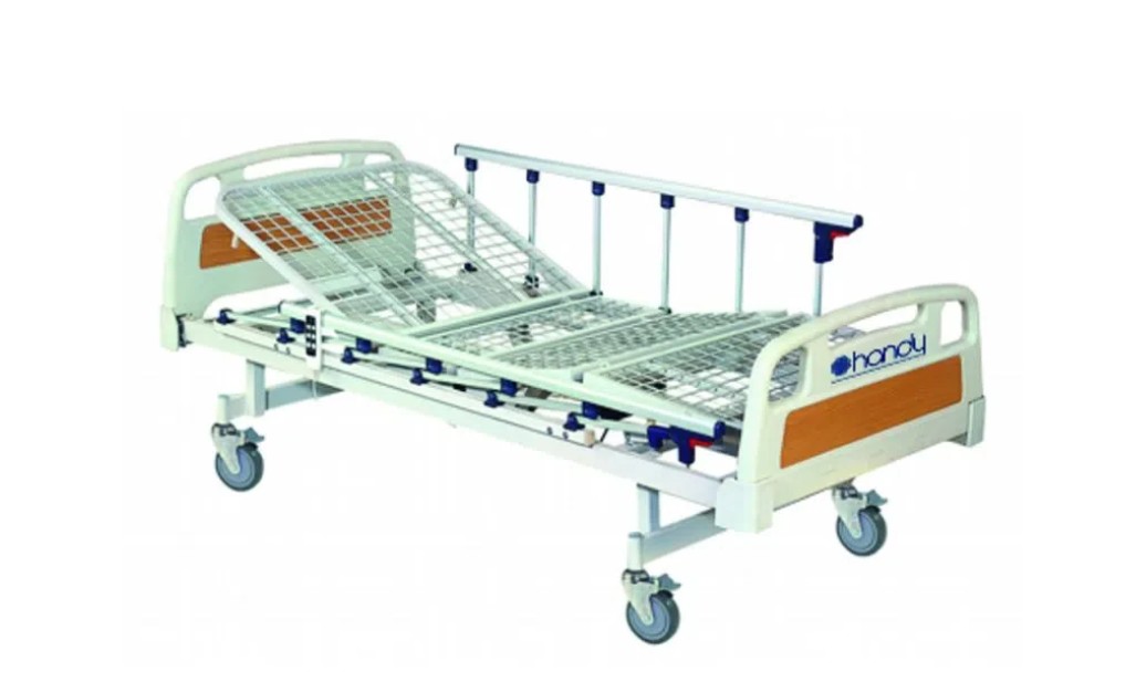 Cama de hospital eléctrica con 2 posiciones y base de rejilla Handy C3020-2
